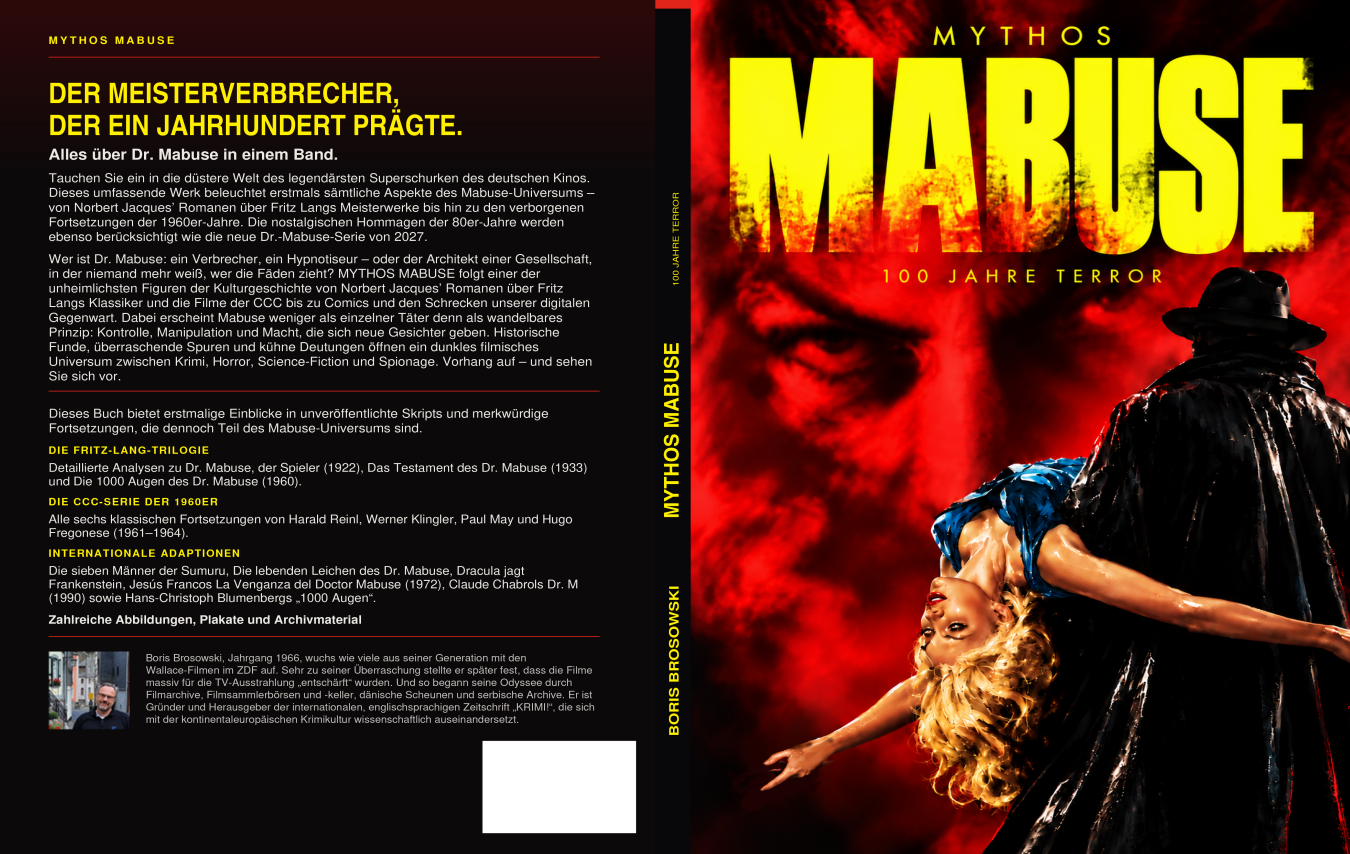 MYTHOS MABUSE – 100 Jahre Terror von Boris Brosowski
